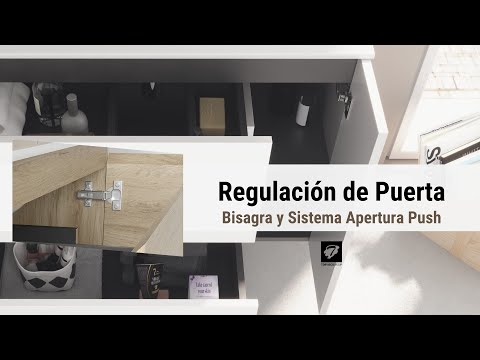 VÍDEOS TÉCNICOS | Cómo ajustar una puerta con Bisagra y Sistema de apertura Push