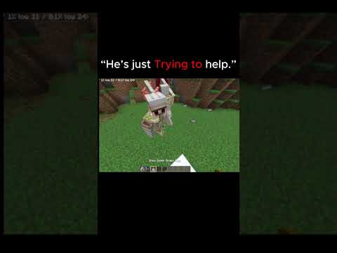 He’s Just Trying to Help 😭💀 #Minecraft #MinecraftShorts #MinecraftMemes #gaming #FunnyMinecraft #fyp