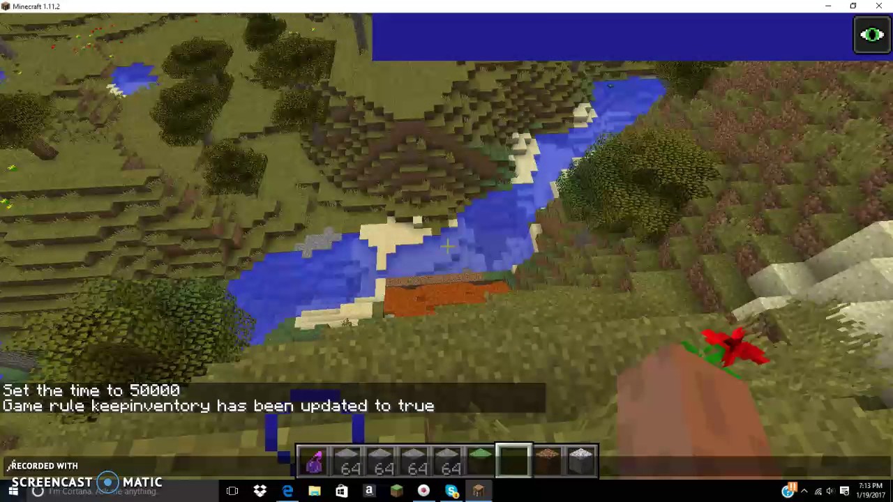 keep inventory command minecraft