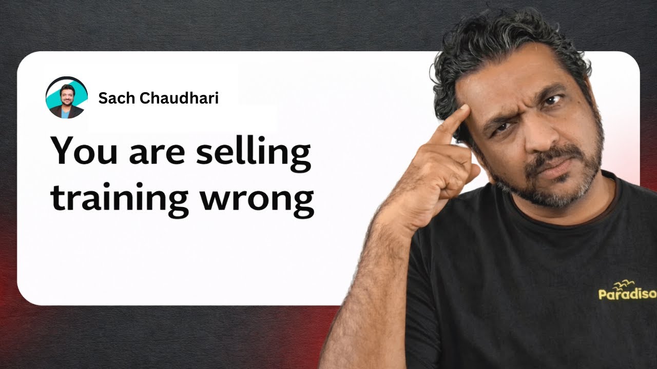Why Selling Training Feels Harder Than It Should Be ?