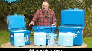 Icey-Tek 25L, 40L and 55L Cube Cool Boxes from Cool Boxes UK