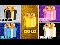 Choose Your Gift 5 Gift Box 5 Choose One Gift Gift Challenge Quiz Gift 