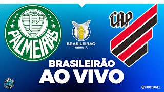 PALMEIRAS X ATHLETICO-PR - COM IMAGEM - BRASILEIRÃO! AO VIVO PES 2021