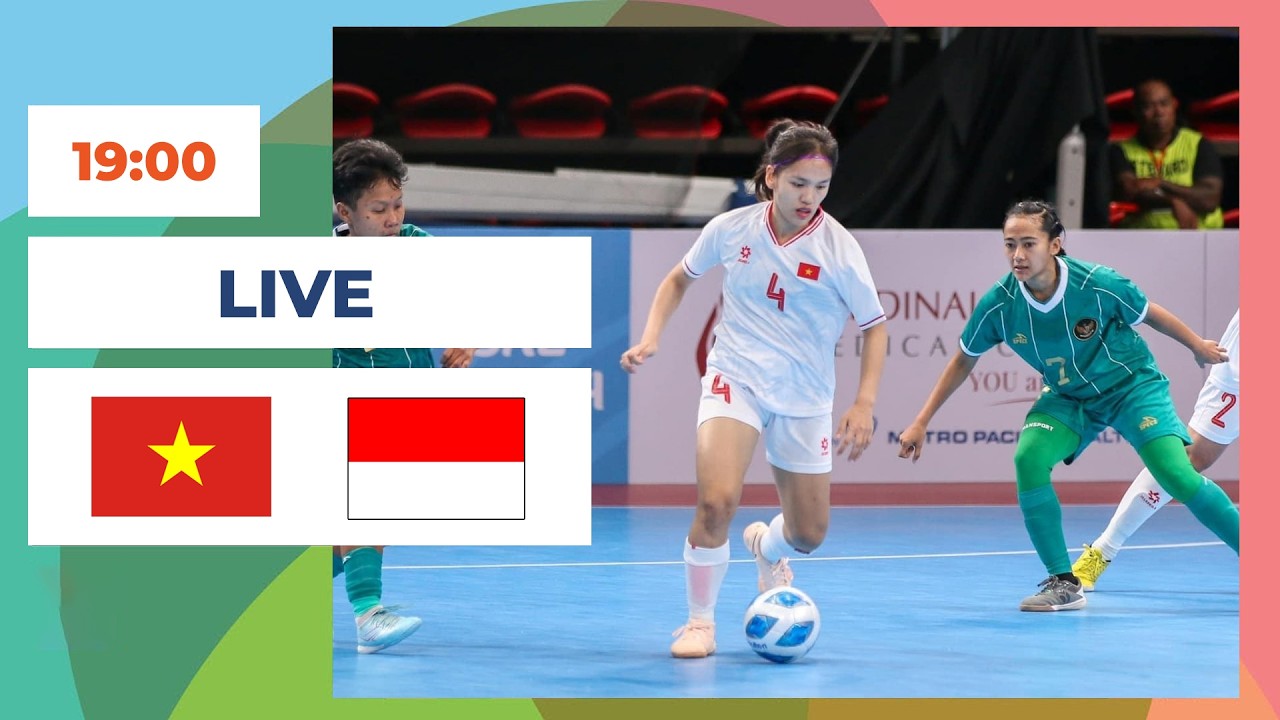 Nữ Việt Nam vs Nữ Indonesia | Women's Futsal ASEAN | Khoảnh Khắc Bùng Nổ
