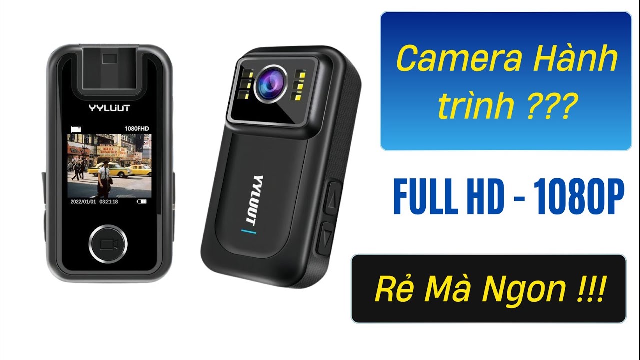Camera Hành Trình Chống Rung Full HD Mà Giá Cực Rẻ Để Quay POV Hoặc Đi Phượt ??