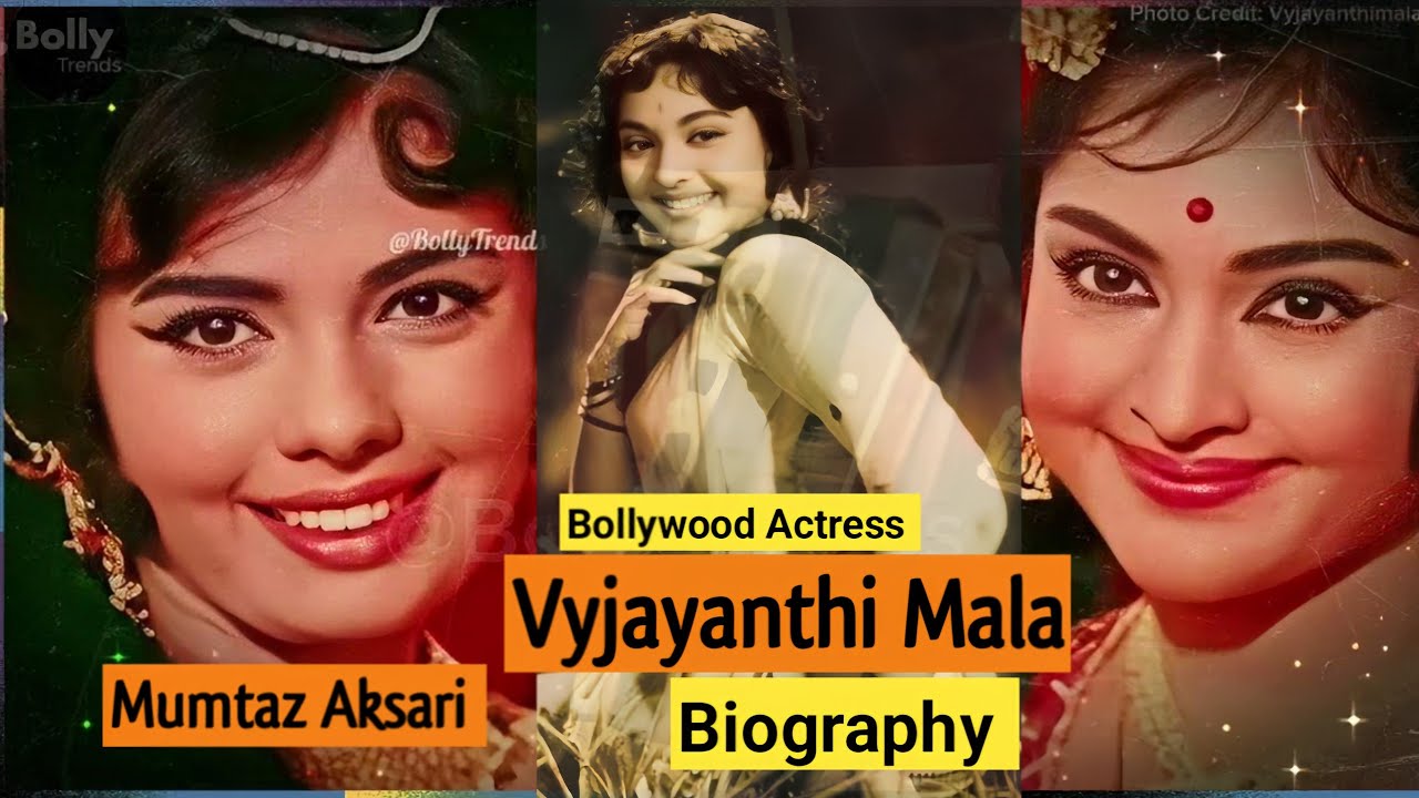 Vaijanti Mala: The Graceful Actress | Bollywood Icon | ClassicCinema