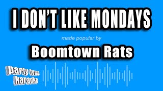 Boomtown Rats - I Don't Like Mondays (Karaoke Version)