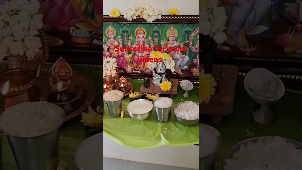 Rental house milk boiling ceremony