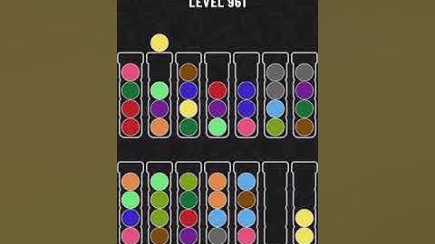 【Ball Sort Puzzle】Level.961