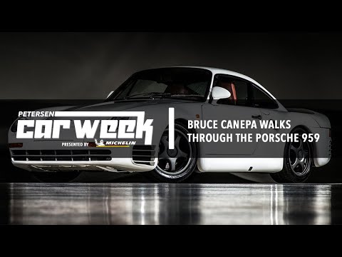 Video till Bruce Canepa snackar Porsche 959 SC
