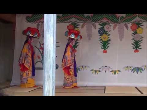 【首里城の舞】 四つ竹  浦添市琉球舞踊協会 2015.6.19
