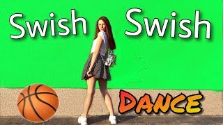 Swish Swish Dance//Танец с рюкзаком!!