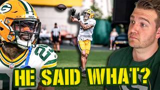 Things are getting heated at Packers camp...and I'm all for it!