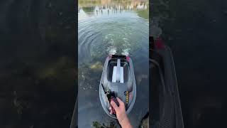 Stainless steel net pulling boat #shorts #trending #remotecontrol#plyaing #entertainment#viral#video
