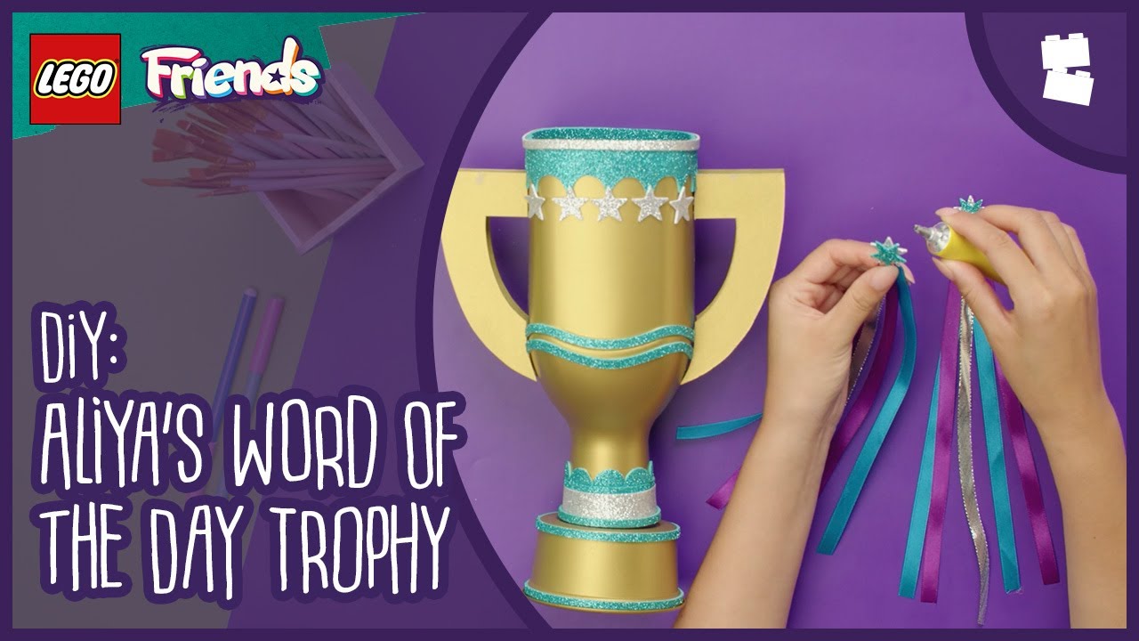 DIY | Aliya’s Word of the Day Trophy | LEGO Friends: The Next Chapter