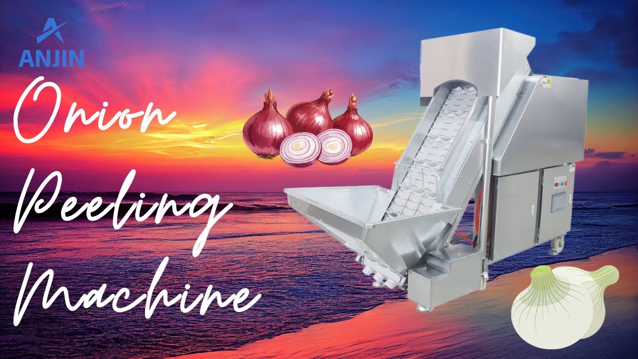 Automatic Onion Peeling Machine High Efficiency Onion Processing Line