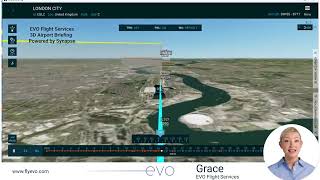 London City Airport Eglc Approach In Good Weather