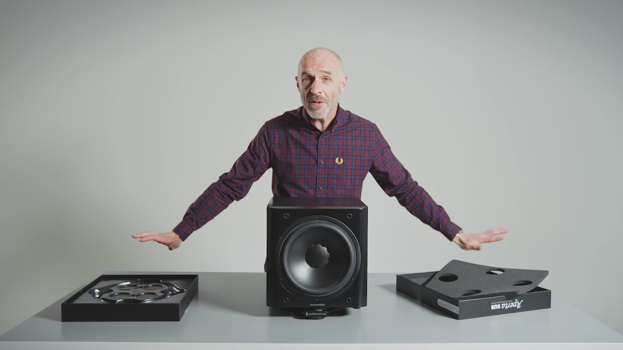 IsoAcoustics Aperta Sub Unboxing - Isolation Stand for Subwoofers 