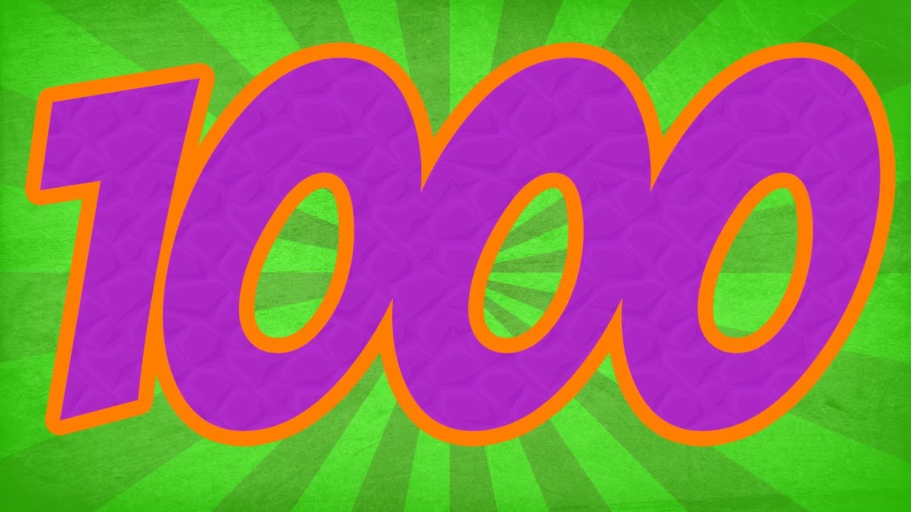 1,000 SUBSCRIBER SPECIAL!!!!