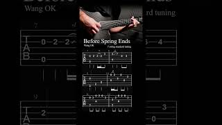 Before Spring Ends – Wang OK | Acoustic Guitar Tab Wealth