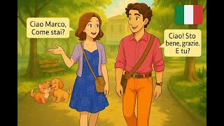99 Real Italian Conversations for Beginners (A1-A2) | Daily Life Italian Dialogues