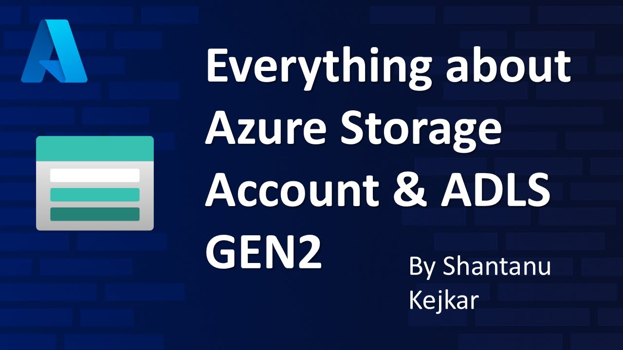 Azure Storage Account & Data Lake ADLS Gen2 Tutorial | Step by Step for ...