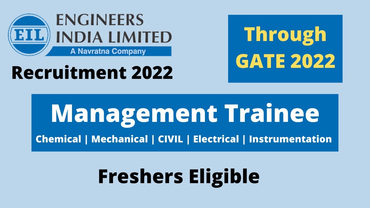 EIL Recruitment through GATE 2022 | PSU through GATE 2022 | Latest Job Updates YourPedia