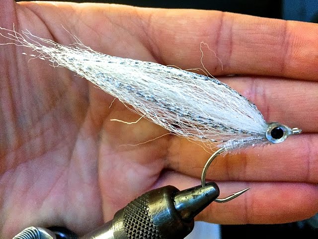 How to tie the Glass minnow - Streamer for salt and fresh water 