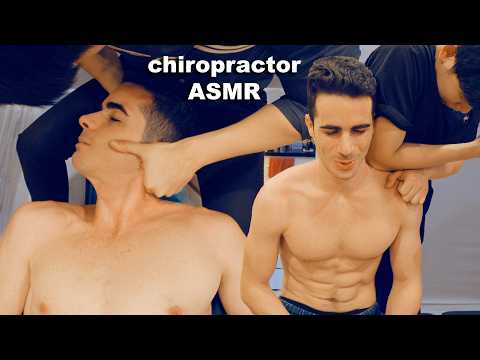ASMR: Chiropratico Sistema i miei Dolori al COLLO SCHIENA e SCOLIOSI con CRACK! Ep. 3