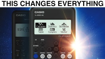 This Calculator Is Overpowered! (fx8200AU unboxing and review)