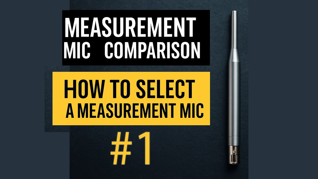 How to Select the Best Measurement Microphone
