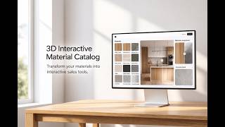 3D interactive Material Catalog - Transform your materials into interactive sales tool