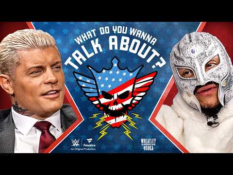 Rey Mysterio talks Dom’s neck tattoo and Aalyah’s in-ring training | What Do You Wanna Talk About?