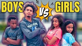 Who's the TikTok King?! Brothers vs Sisters!