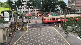 久違了福德街!!!!!!!台鐵福德街平交道列車通過集(26連發)