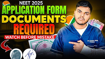 NEET 2025: List of all DOCUMENTS required for Application Form🔥|NTA latest update🛑