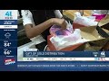 KSHB 41 Distributes Shoes to Kansas City Kids Before School