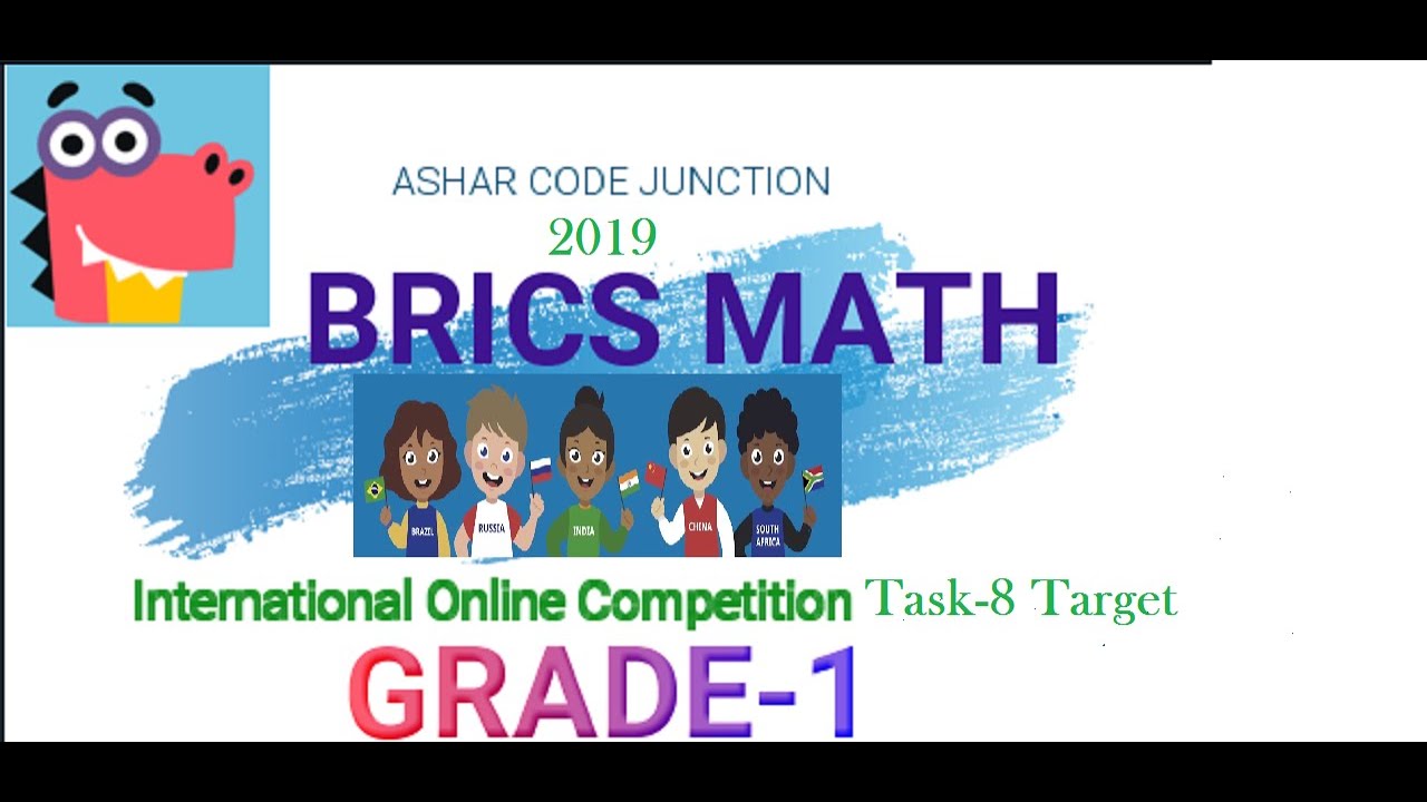 BRICSMATH 2019 | Class 1 | | Task 8 | Target | Main Round | Practice Problems | BRICS | Grade 1