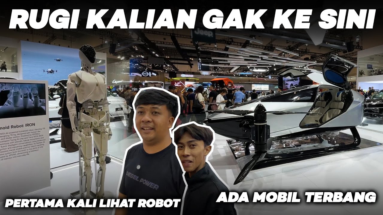 PERTAMA KALI KE ACARA GIIAS 2025 SANGAR POL