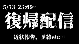 【お待たせ】復帰配信、今後の事について【彗音ネツキ】