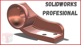 Piezas avanzadas en SOLIDWORKS 2021 [tutorial #4]