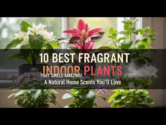 10 Best Fragrant Indoor Plants That Smell Amazing!  Natural Home  Scents You'll Love - YouTube