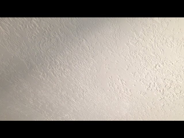 Knockdown Ceiling Texture How To Apply