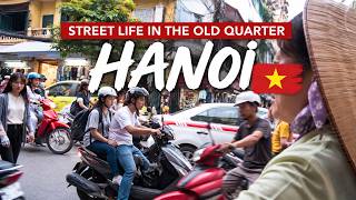 Hanoi Old Quarter 2015 | Scooters, Traffic & Street Life