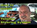 How to install a  sierra teleflex safet qc  steering system  boston whaler restoration part 20