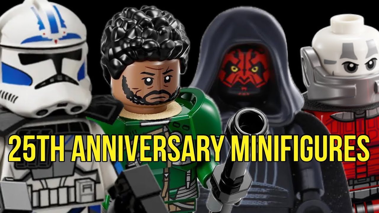 EVERY LEGO Star Wars 25th Anniversary Minifigures (7 Brand New Minifigures) !!!