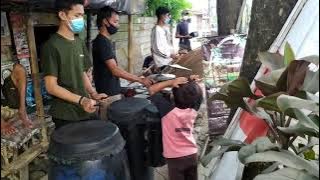Aku sekuat hati bertahan#Haruskah ku mati#arief#(cover angklung)Angklung version