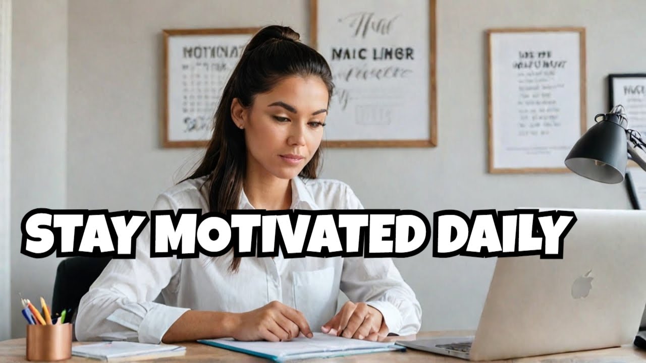 How to Stay Motivated EVERY DAY [2024] - YouTube