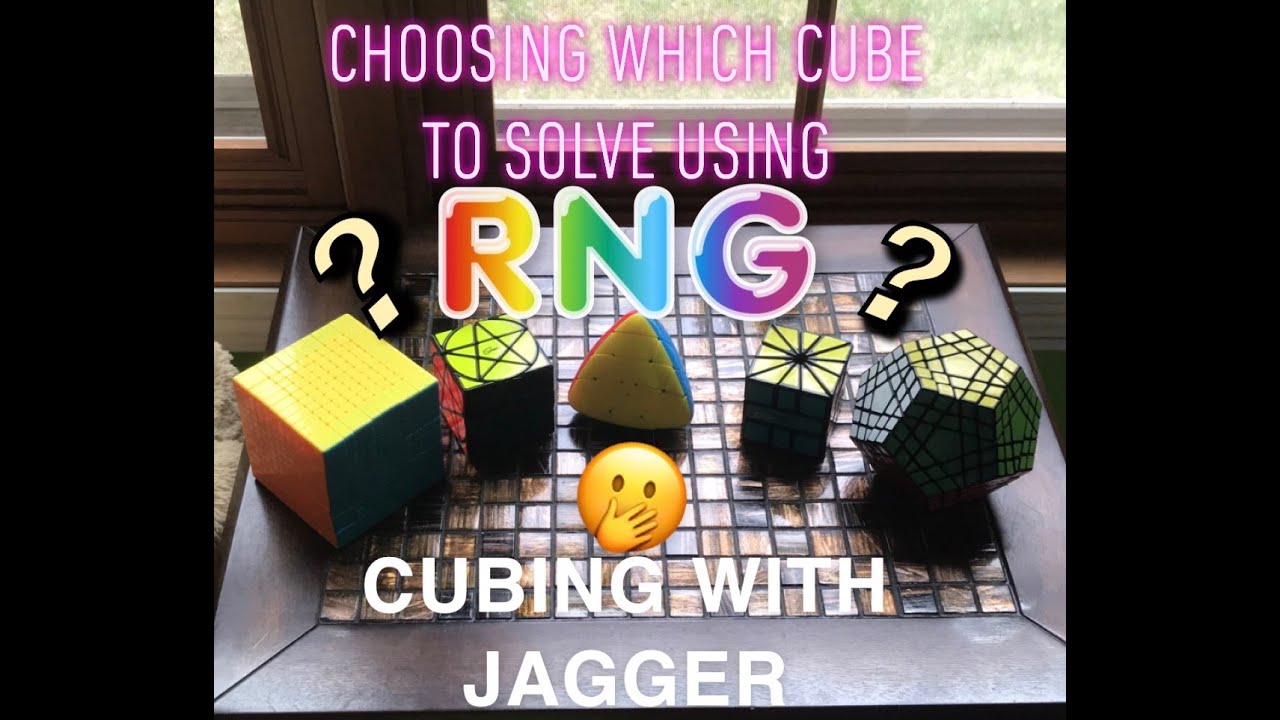 Using a Random Number Generator to Choose Which Cubes to Solve ...