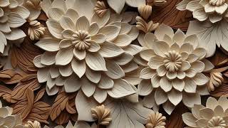 Beige & Brown Succulent TV Screen Saver | Neutral color | Aesthetic Wallpaper